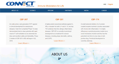 Desktop Screenshot of connectbiopharm.com